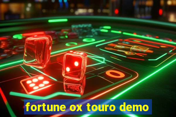 fortune ox touro demo