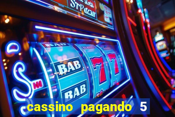 cassino pagando 5 reais no cadastro