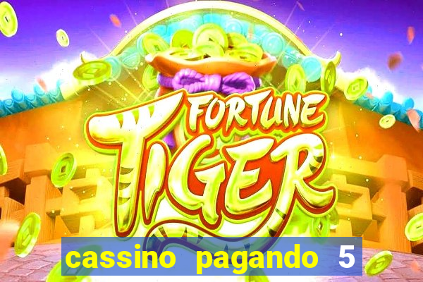 cassino pagando 5 reais no cadastro