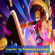 jogador do flamengo pauzudo