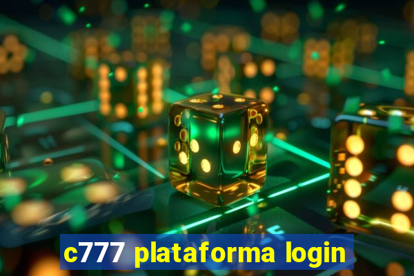 c777 plataforma login