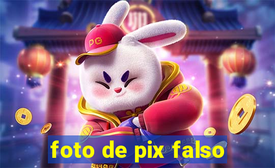 foto de pix falso