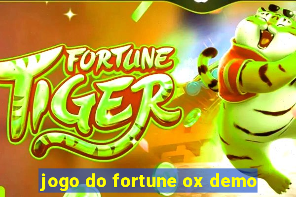 jogo do fortune ox demo