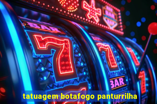 tatuagem botafogo panturrilha