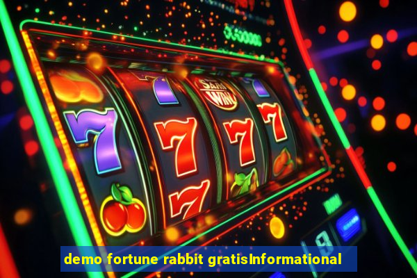 demo fortune rabbit gratisInformational