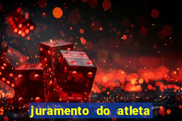 juramento do atleta jogos internos