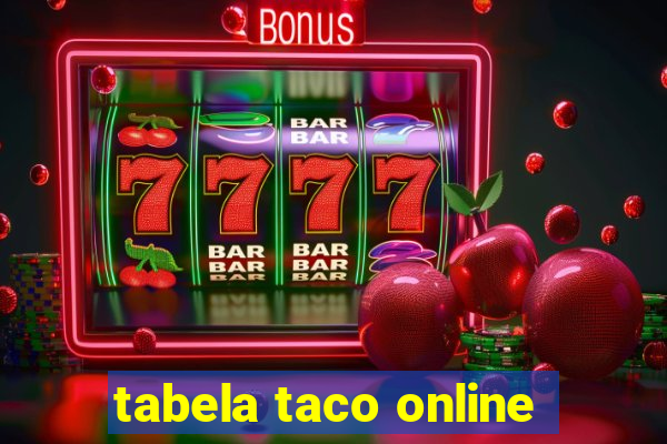 tabela taco online