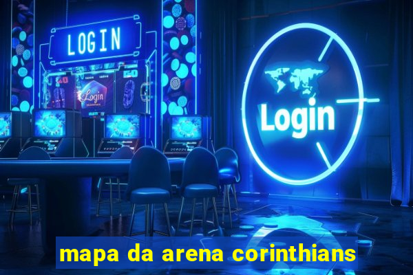 mapa da arena corinthians