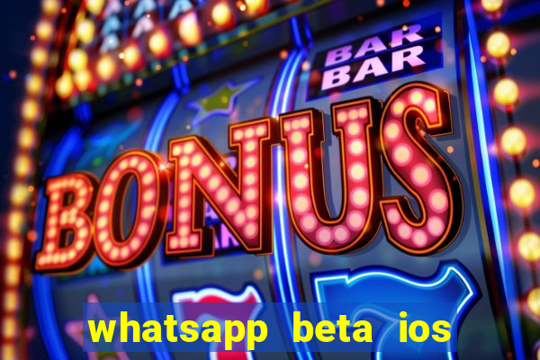 whatsapp beta ios testflight code