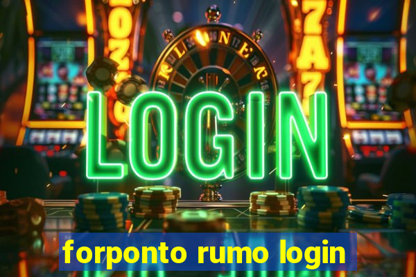 forponto rumo login