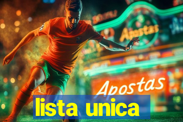 lista unica