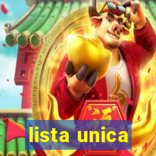 lista unica