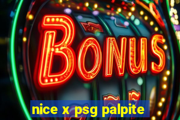 nice x psg palpite