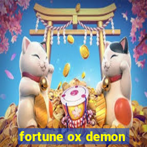 fortune ox demon