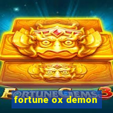 fortune ox demon