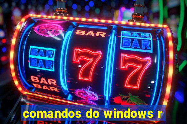 comandos do windows r