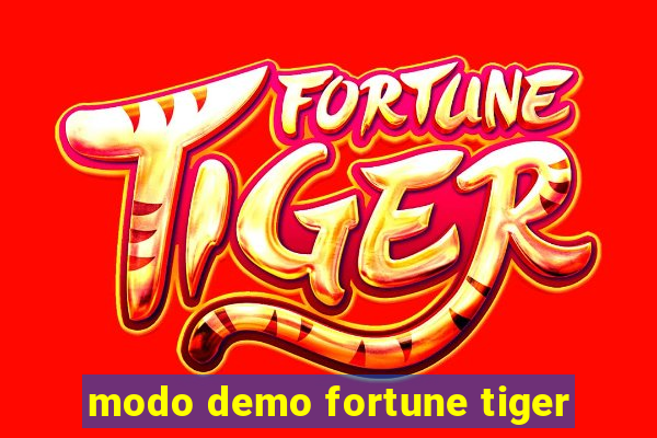 modo demo fortune tiger