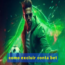 como excluir conta bet