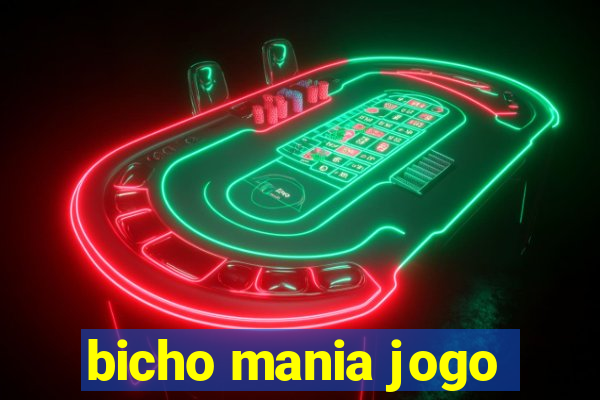 bicho mania jogo