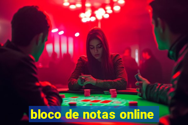 bloco de notas online