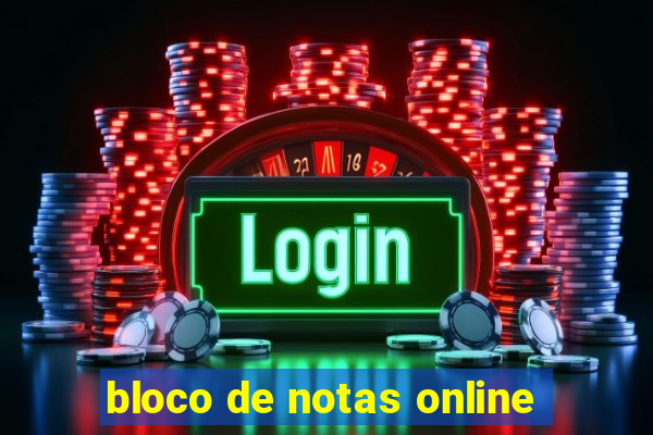 bloco de notas online