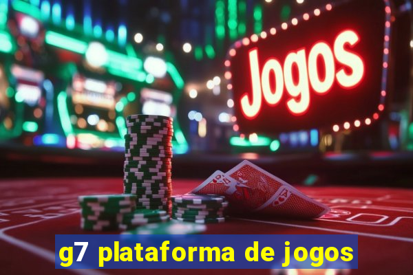 g7 plataforma de jogos