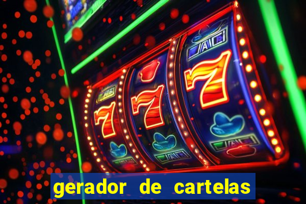 gerador de cartelas de bingo 1 a 99