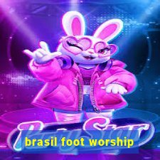 brasil foot worship