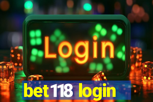 bet118 login