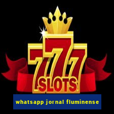 whatsapp jornal fluminense