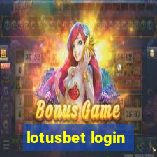 lotusbet login