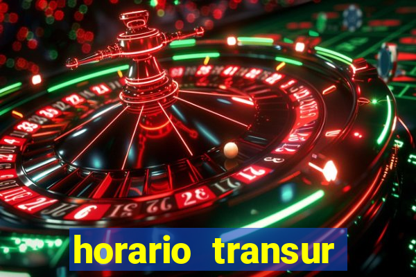 horario transur roleta santos dumont juiz de fora