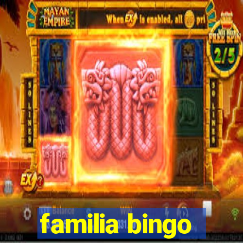 familia bingo