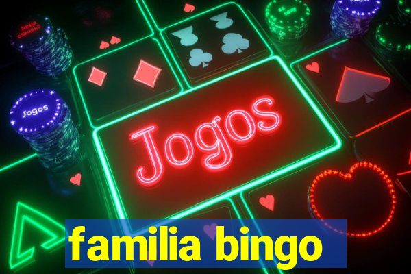 familia bingo