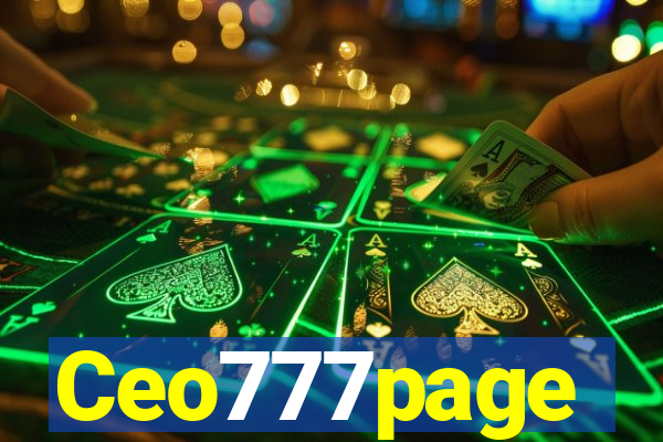 Ceo777page