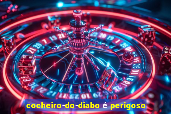 cocheiro-do-diabo é perigoso