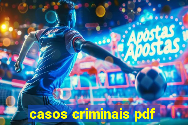 casos criminais pdf