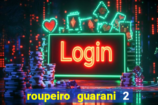 roupeiro guarani 2 portas de correr com espelho