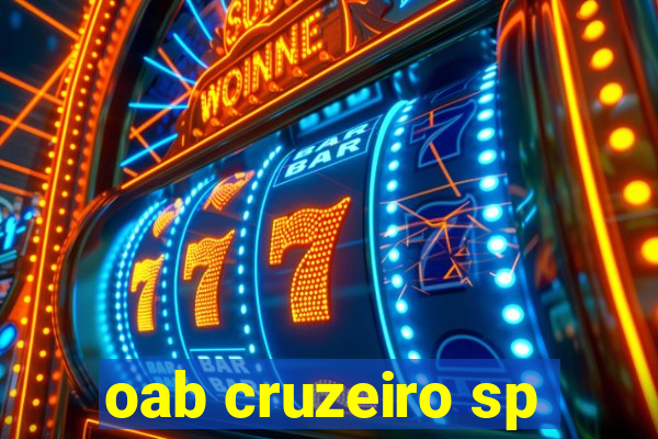 oab cruzeiro sp