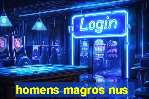 homens magros nus