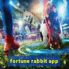 fortune rabbit app