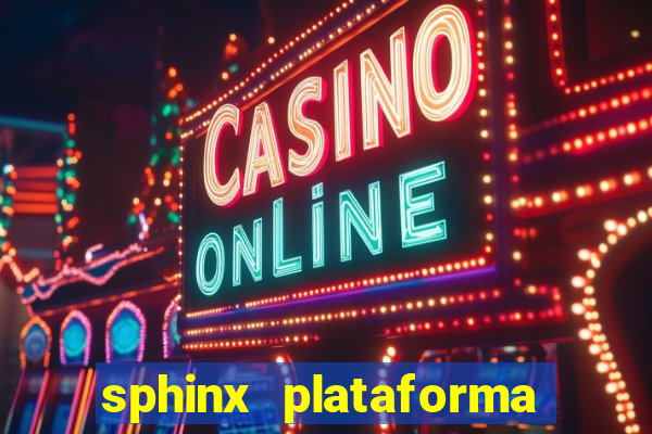 sphinx plataforma de jogos