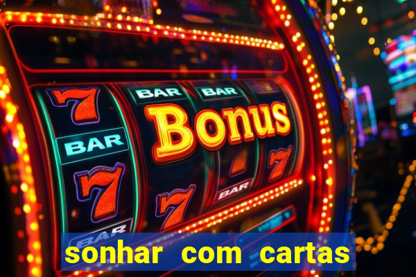 sonhar com cartas de baralho no chao