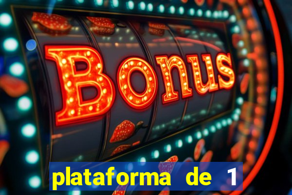 plataforma de 1 real fortune tiger