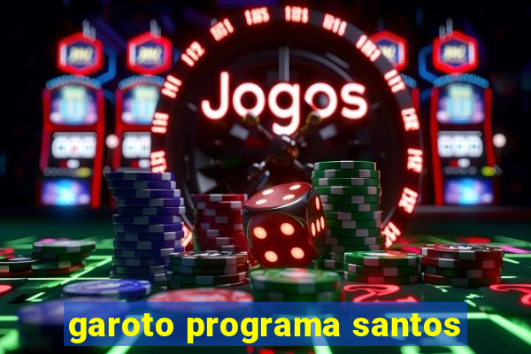 garoto programa santos