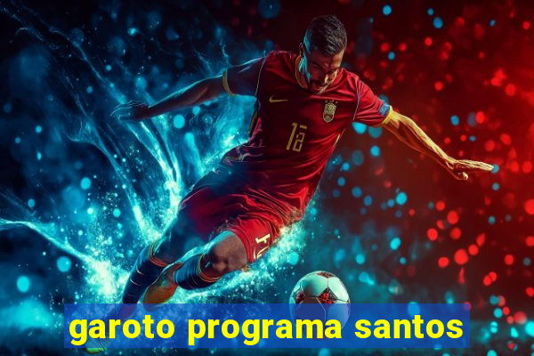 garoto programa santos