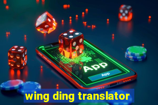 wing ding translator