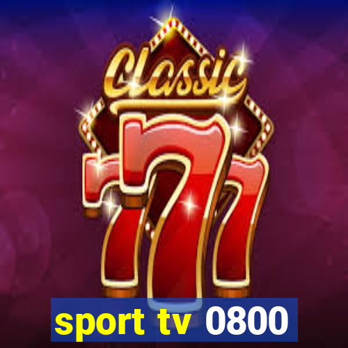 sport tv 0800