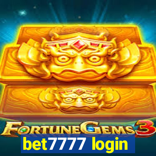 bet7777 login