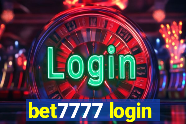 bet7777 login